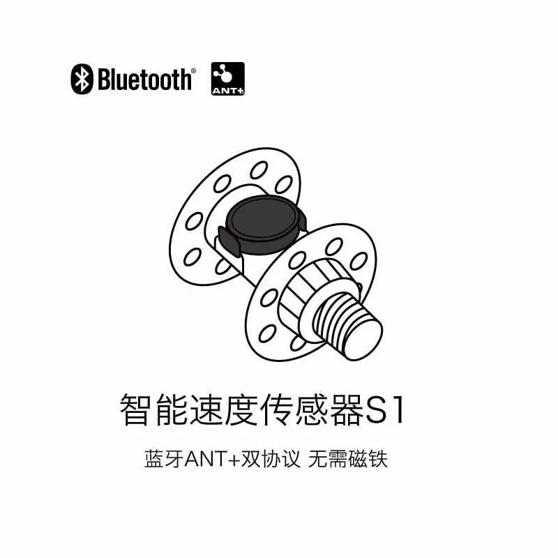Велосипедный компьютер Drahtlose датчик частоты вращения педалей Tacho Bluetooth4.0/Ant Speed Dual