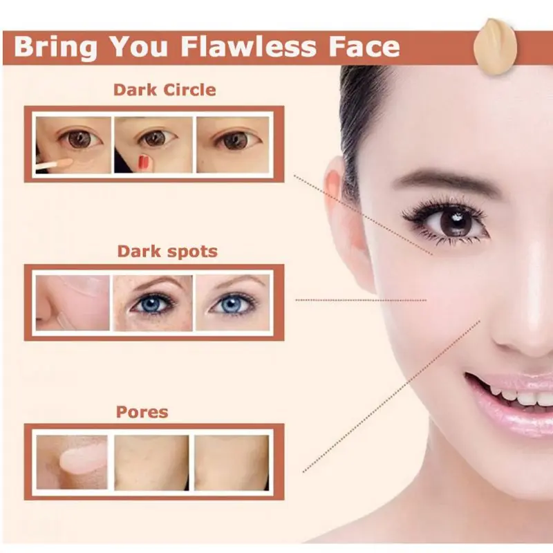 1 шт. консилер-карандаш жидкий консилер для скрытого тонального крема контурная