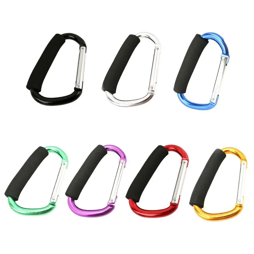 

Sponge Extra Large D-type Vegetable Picker Aluminum Camping Carabiner Outdoor Shoe Hiking Tools Skating Buckle Roller F8F8
