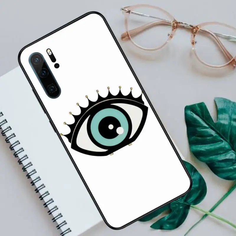 

evil eyes lucky article Phone Case For Huawei P40 P20 P30 lite Pro P Smart 2019 Mate 40 20 10 Lite Pro Nova 5t