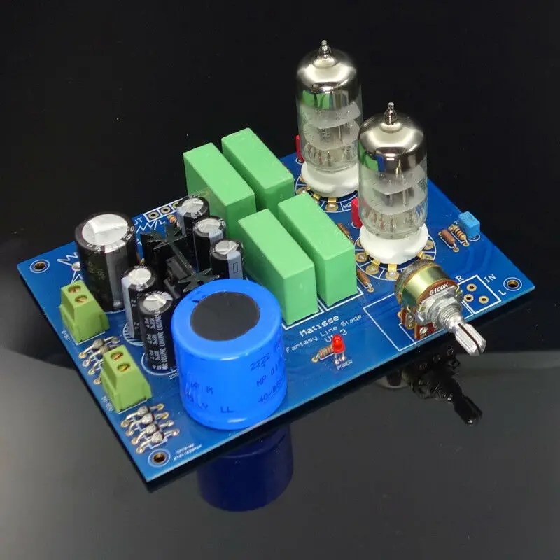 

DIY Hifi 6H3n-E / 6n3 Tube preamplifier board /Tube preamp kit base on MATISSE preamp circuit