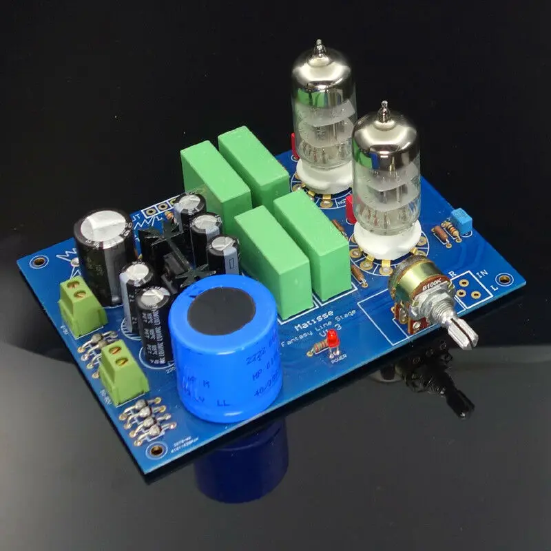 DIY Hifi 6H3n E / 6n3 трубчатая предусилитель/трубчатая основа на схеме Матисса