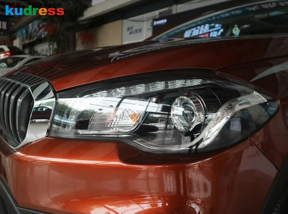 Для Suzuki SX4 S Cross facelift 2017 2018 ABS хромированный автомобильный головной светильник