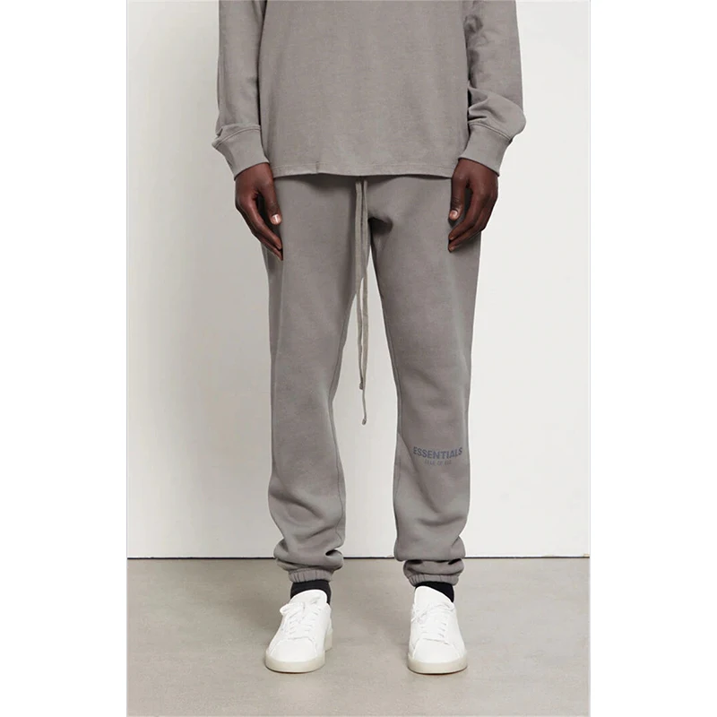 

Sweatpants Best Quality Fog Logo New Printed Women Men Cargo Harajuku Japanese Streetwear Harem Black Casual Joggers Baggy Pants