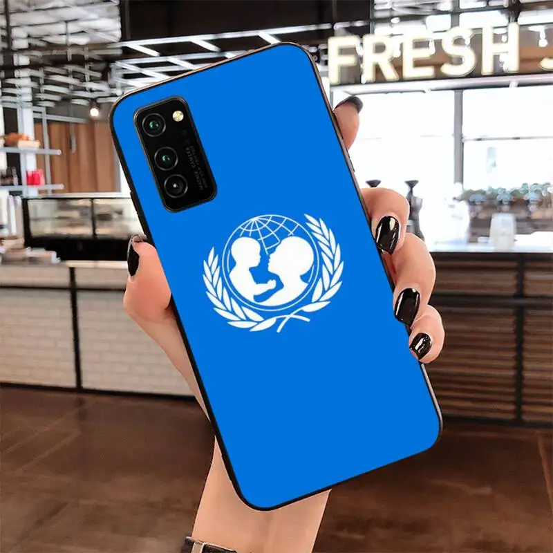 

HUAGETOP unicef Phone Case for Samsung S20 plus Ultra S6 S7 edge S8 S9 plus S10 5G lite 2020