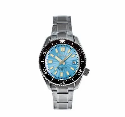 HIMQ из нержавеющей стали ремешок 44 мм синий циферблат керамический ободок