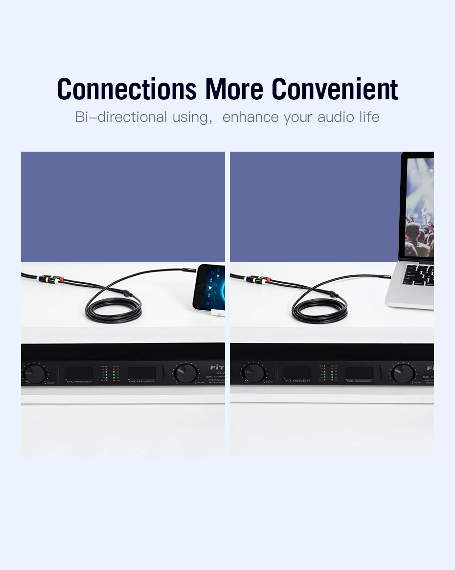 Vention 3 5 мм аудио разъем RCA кабель Мужской к женскому стерео aux синий 0 m 2 джек Кабели