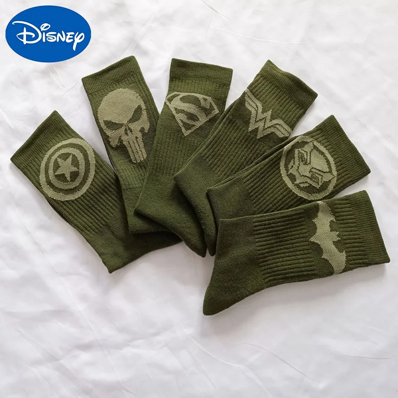 Marval носки косплей Капитан Америка Персонализированные смешные счастливые фанки