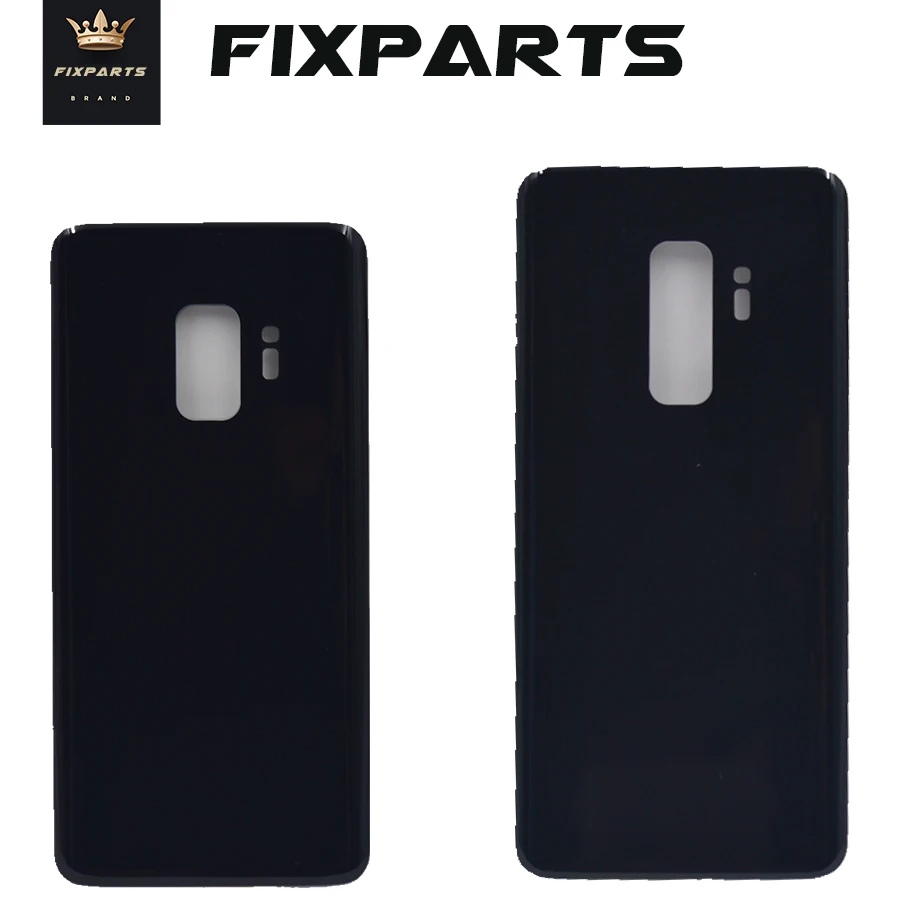 G960F G965F For Samsung Galaxy S9 Plus 3D Glass Back Battery case S9plus Housing Cover Door Rear Adhesive Sticker | Мобильные