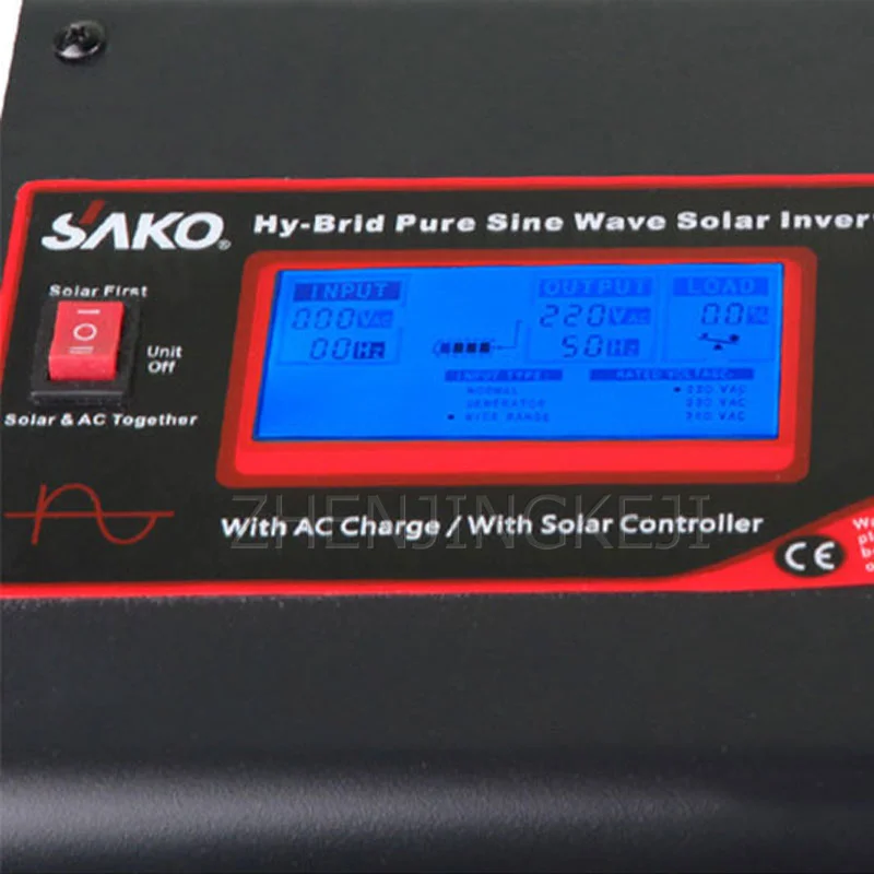 

Sine Wave Solar Inverters Hybrid MainsComplementary Inverse Control Integrated Machine High-Power Mixed Power Frequency120V/230V
