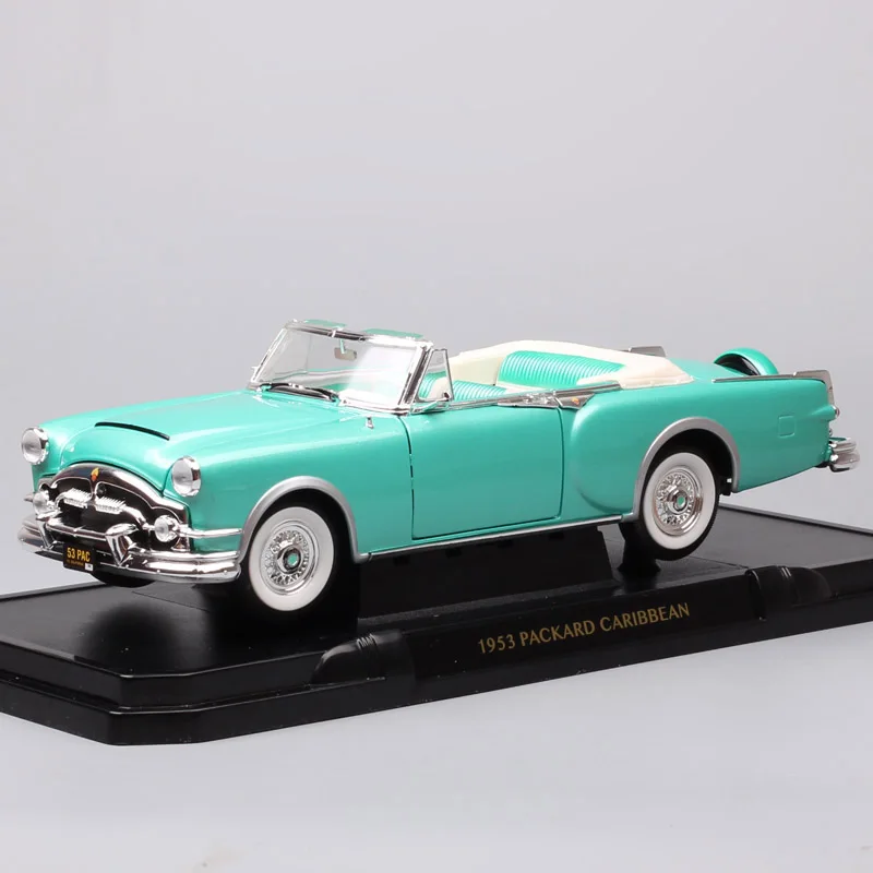 Большой Классический 1/18 масштаб Road Signature 1953 Packard caribbean роскошный винтажный автомобиль Diecasts& Toys автомобили модели thumbnails