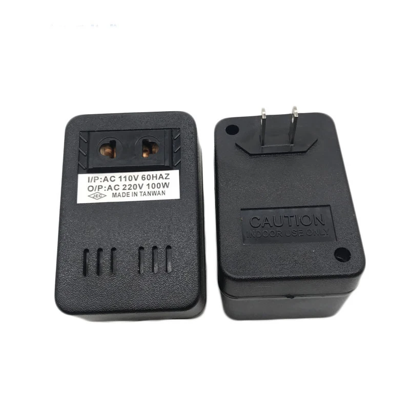 Трансформатор питания преобразователь 110 В в 220 напряжения мощности 100 Вт