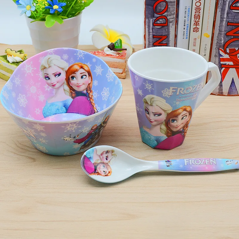 Холодное сердце посуда Disney детская милые модные кухонные принадлежности