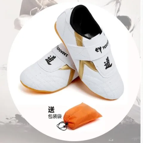 Мужская обувь тхэквондо для взрослых мальчиков и девочек тренировочная