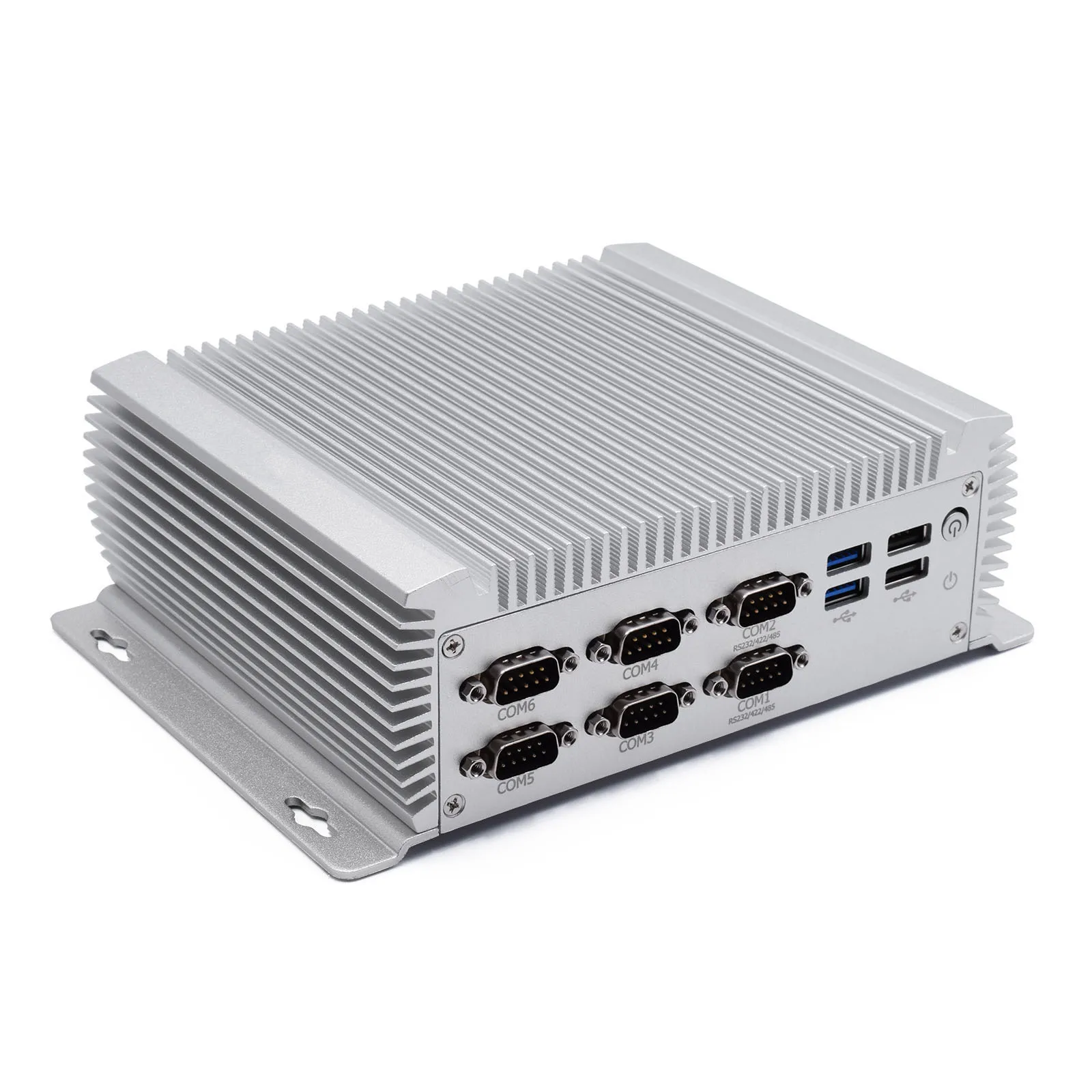 Online Low Power Industrielle Mini Robuste PC Intel Lan Core I7 4500U I5 4258U 4300U 3G 4G Modell RS232 485 COM Port Fanless ITX Computer