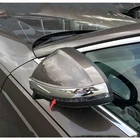 2 шт., хромированные накладки на зеркала заднего вида для Audi A4 b9 2016 2017