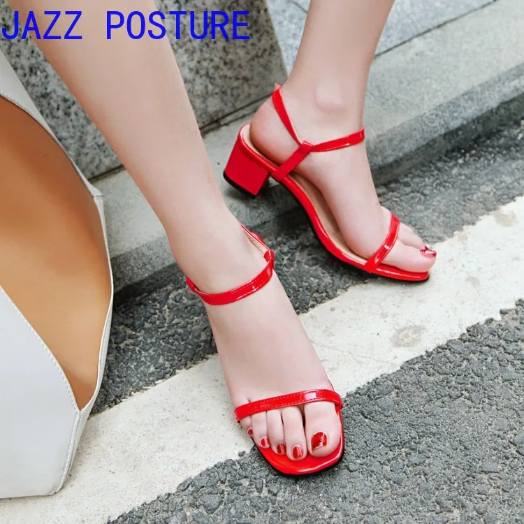 

Босоножки женские на высоком каблуке, римские сандалии, обувь на толстом каблуке, вечерние туфли с открытым носком, обувь на высоком каблуке...