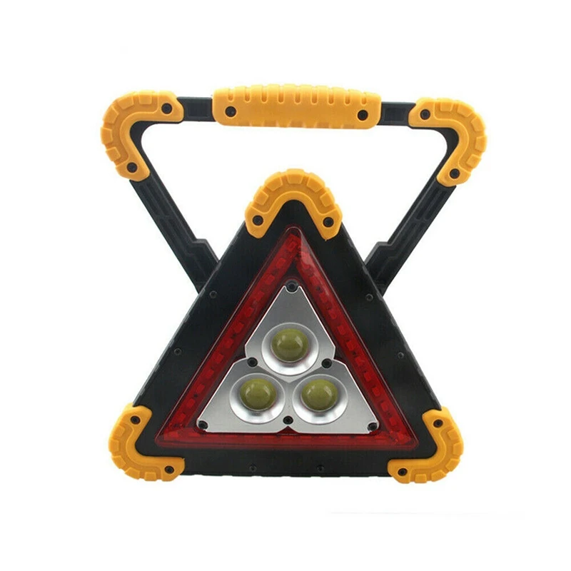 

NEW-Car Warning Light Triple-cornered Bright 3 LED Taillight Waterproof Sign Lamp Truck Strobe Emergency Repair Lantern