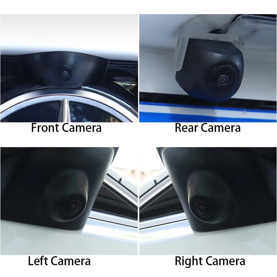 Автомобильный панорамный датчик парковки 360 &quotптичий глаз&quot с полным обзором 4