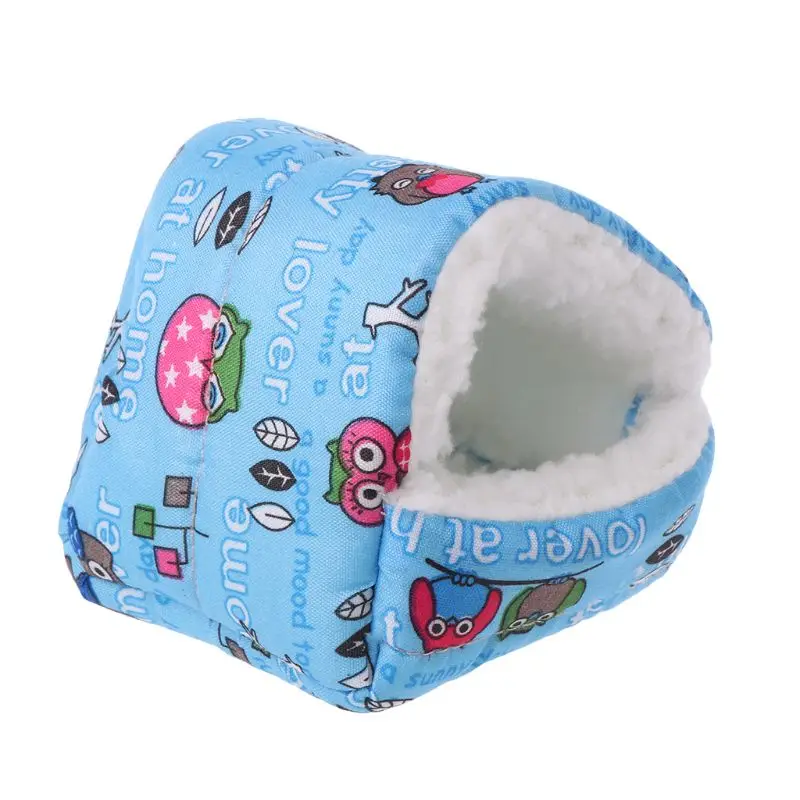 Хлопковое гнездо для хомяка маленький теплый домик домашних животных