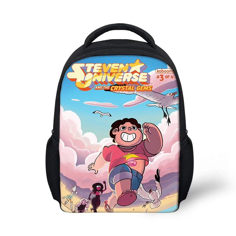 HALYUNASC Fashion Kindergarten Backpack Steven Universe Pattern Kids School Book Bags Cartoon Anime Design Boys Girls Small Bags