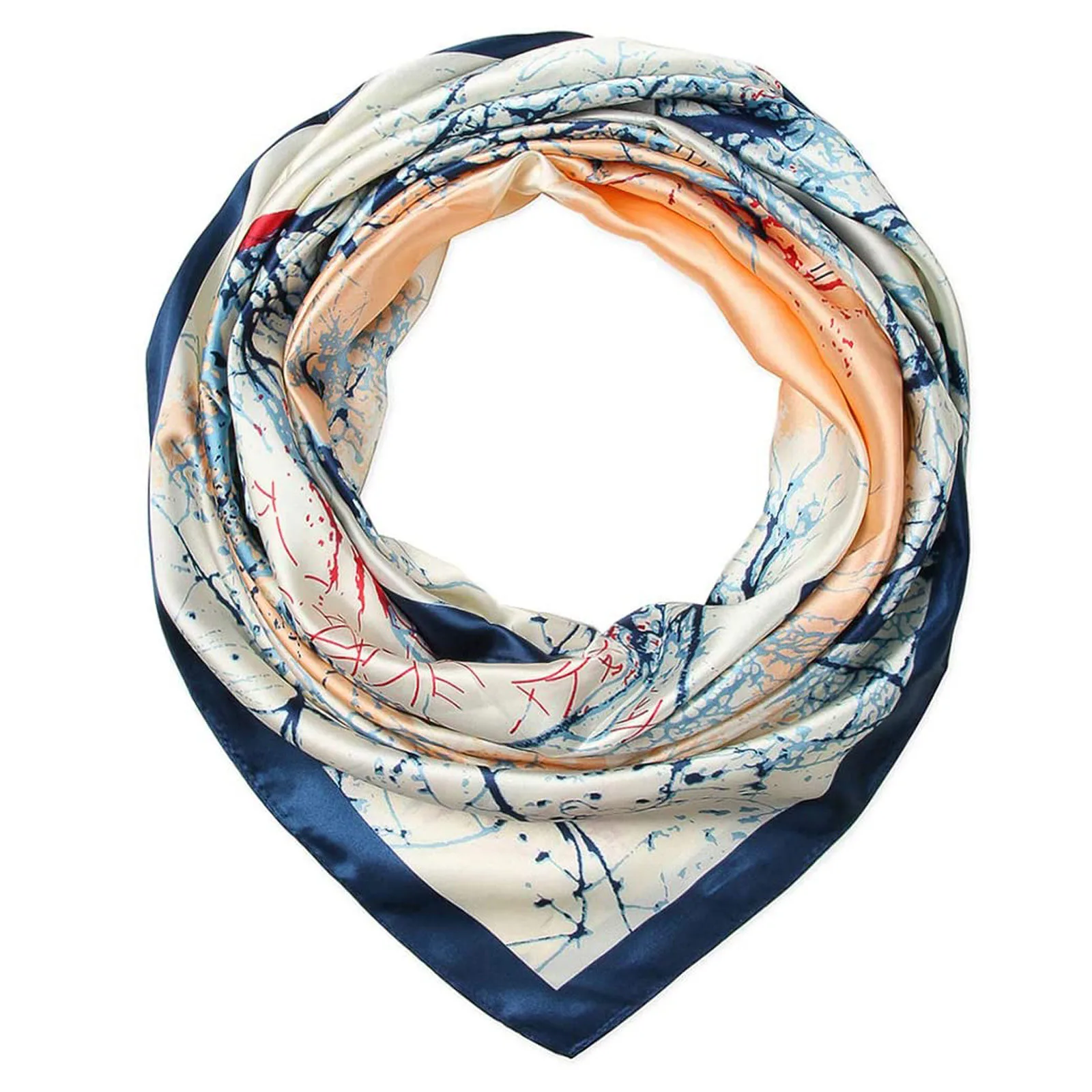 

Square Silk Scarf 2020 Fashion Silk Satin Print Small Head Neck scarf Women Headscarf Kerchief Female Bandana Shawl Accessories