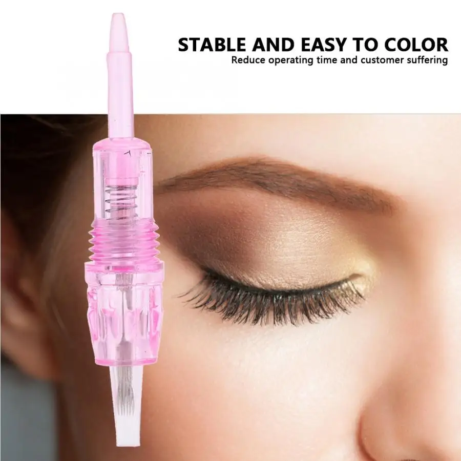 Игольчатый ролик Профессиональный бровей Перманентный губ татуировки