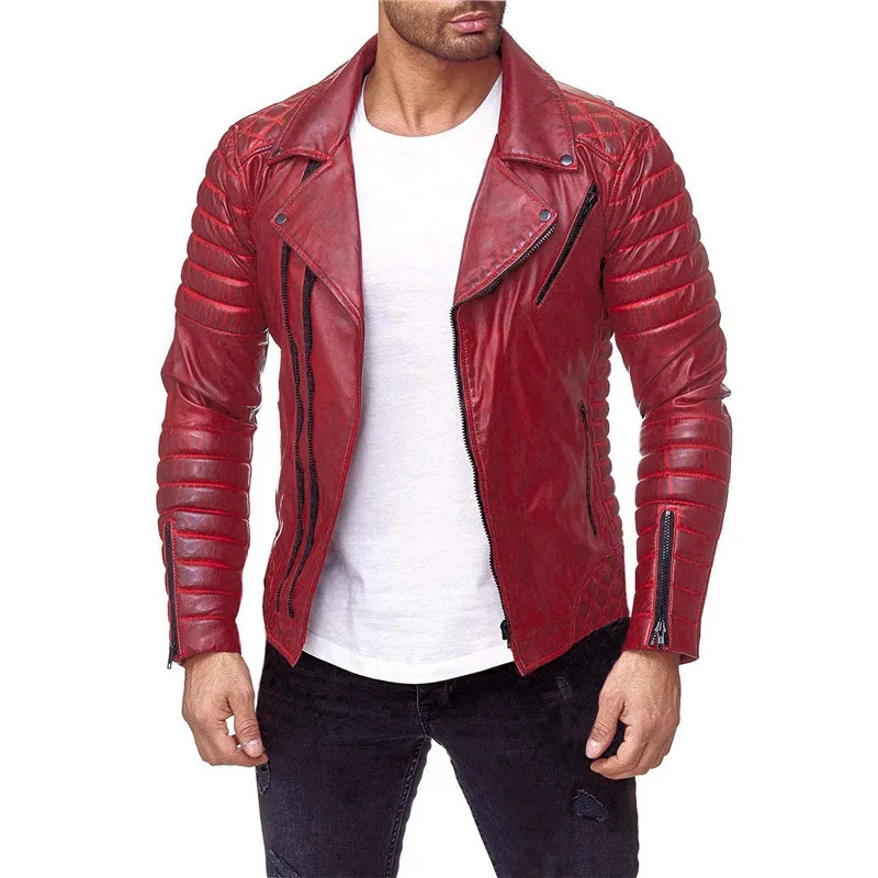 

Motorcycle Leather Jacket Men, Men Leather Jacket Jaqueta De Couro Masculina,Mens Leather Jackets Coats, Fashion