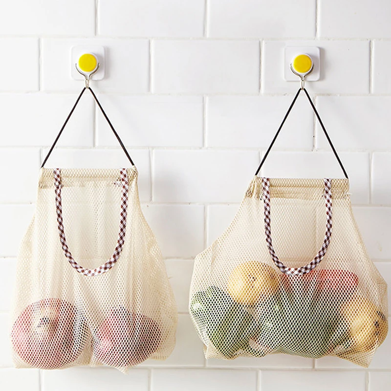 Net Bag Storage Fruit Protection Pocket Yarn Bags Eye Insect Filter Filament Small Mesh | Дом и сад