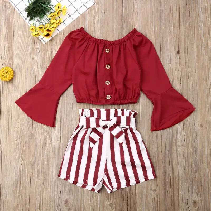 2019 г. Новая брендовая футболка с длинными рукавами для маленьких девочек