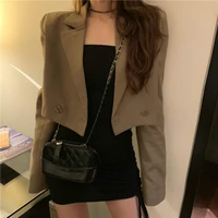 cheap wholesale 2019 new spring summer autumn hot selling womens fashion netred casual ladies work wear nice jacket bp0731