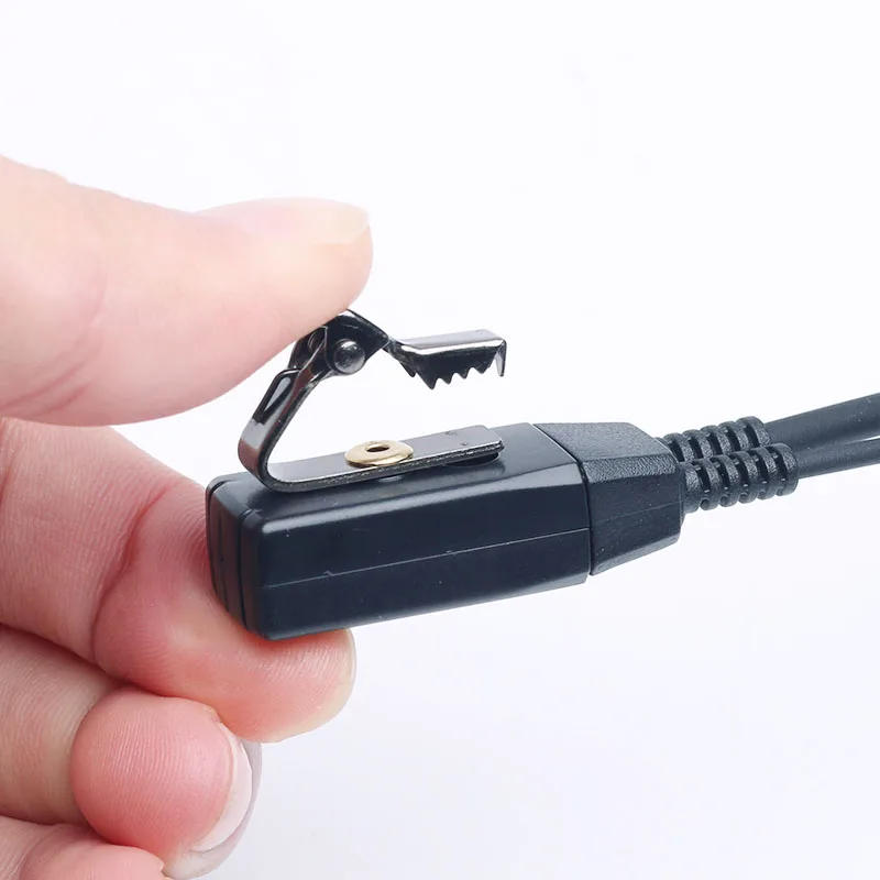 

2 Pin Advanced D Shape Clip-Ear Ptt Headset Earpiece Mic For Motorola Way Radios GP88S GP300 GP68 GP000 GP88 GP3188 CP040 CP1