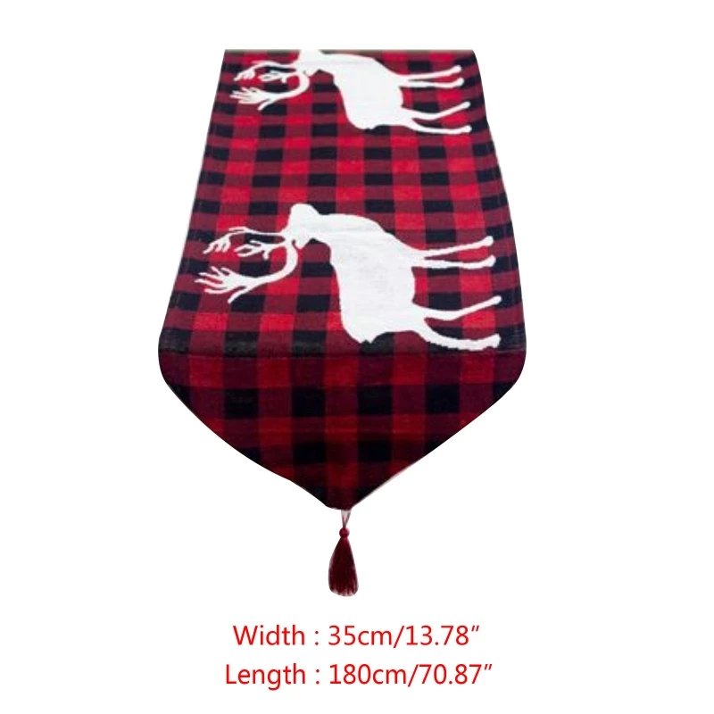 Украшения для Рождества снеговик олень Рождественское дерево с вышитым узором