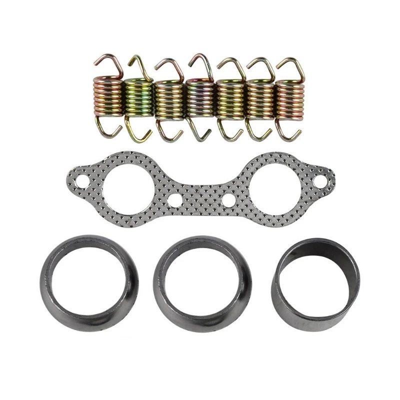 

UTV Exhaust Pipe Donuts Gasket Spring Rebuild Kit For RZR 800 2008-2010 5811511