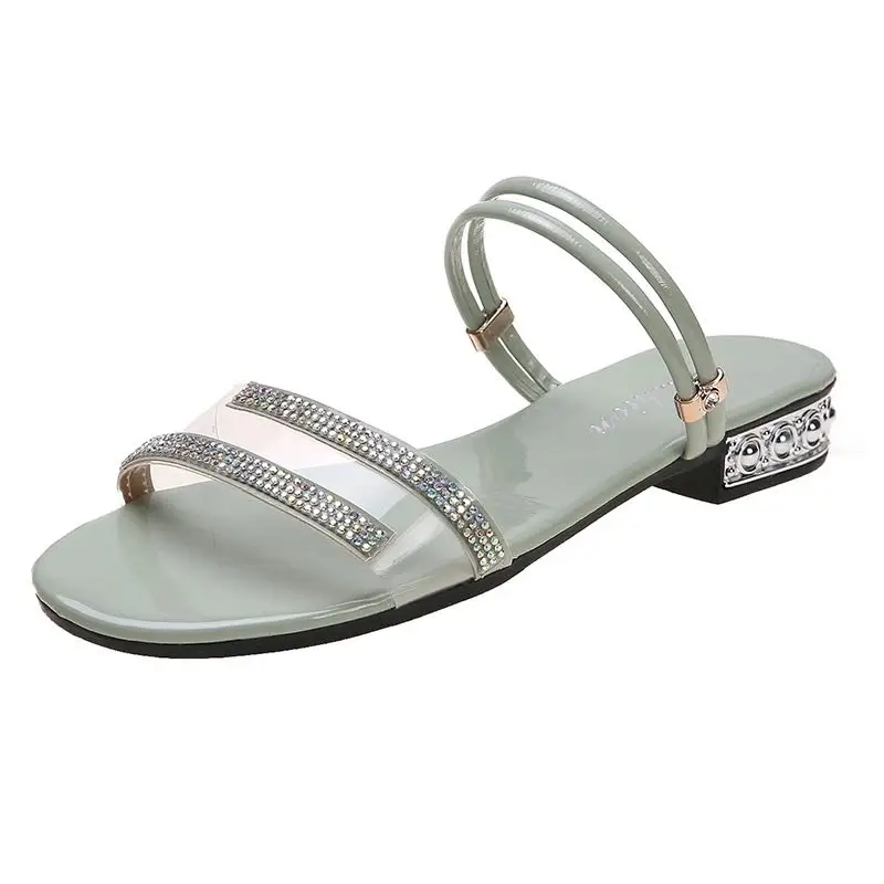 Модные повседневные сандалии Тренд 2020 года Новинка Босоножки в Корейском стиле