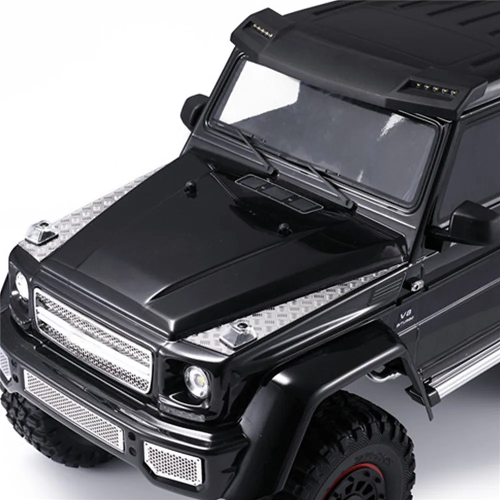 Передняя противоскользящая панель капота из нержавеющей стали для 1/10 TRAXXAS TRX6 G63