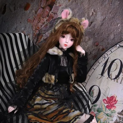 Like a picture 1/3 Bjd кукла шарнирное тело 62 см 12 Китайский Зодиак ручная роспись макияж костюм с одеждой обувь Изысканный Подарочная коробка Упаковка - Цвет: Like a picture