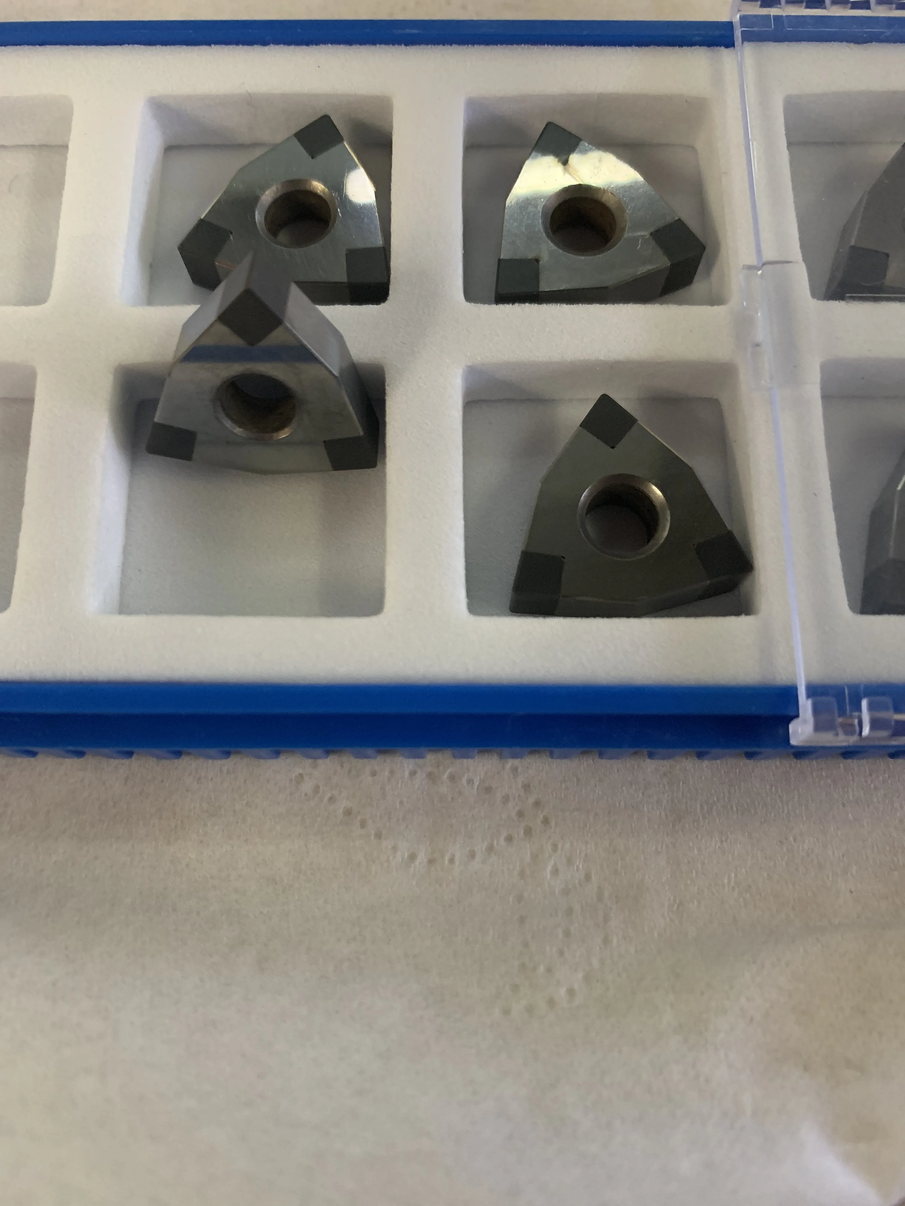Boron Nitride Solid Pcbn Insert WNMG080404 WNMG080408 3T Алмазная вставка Поворотная лопасть для токарного станка с ЧПУ