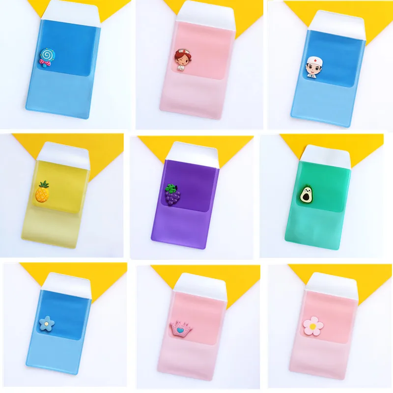 

1pcs New Colorful PVC Pocket Protector Leak-Proof Pen Pouch Doctors Nurses Bag for Pen Leaks Office Hospital Supplies