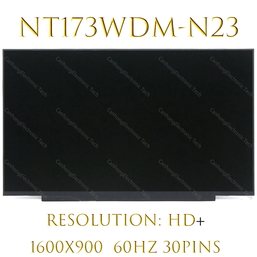 ЖК-дисплей 17 3 дюйма для Lenovo Ideapad 3-17ARE05 81W2 81W5 81WC 72% NTSC Светодиодная панель