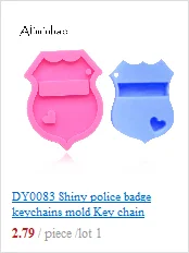 DY0260 Блестящий 1,5 дюймовый круглый брелок для ключей, силиконовые формы, сделай сам, эпоксидная Силиконовая смола, крафтовые формы, чтобы перейти на поп-розетки