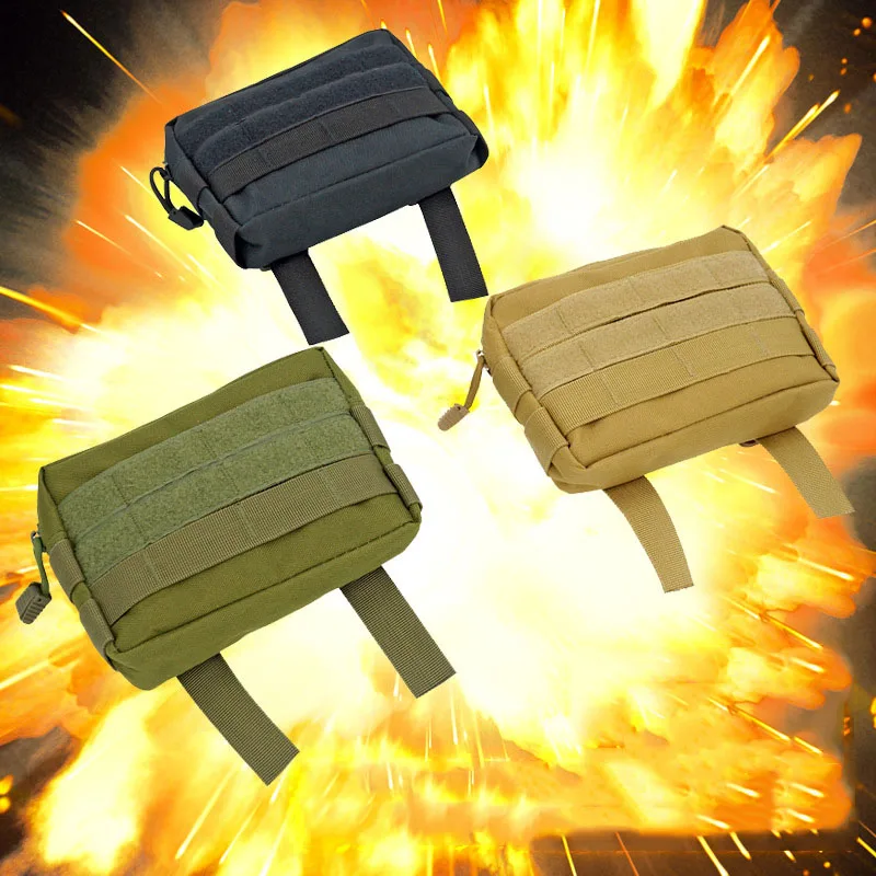 

1 шт. 3 цвета уличный военный Универсальный поясной кошелек для повседневного использования для инструментов Тактический медицинский чехол...