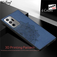 Cotton Fabric Case For Samsung Galaxy Note 20 Ultra Case Cloth Magnetic Silicone Bumper Case For Samsung Galaxy Note 20 Ultra 5G