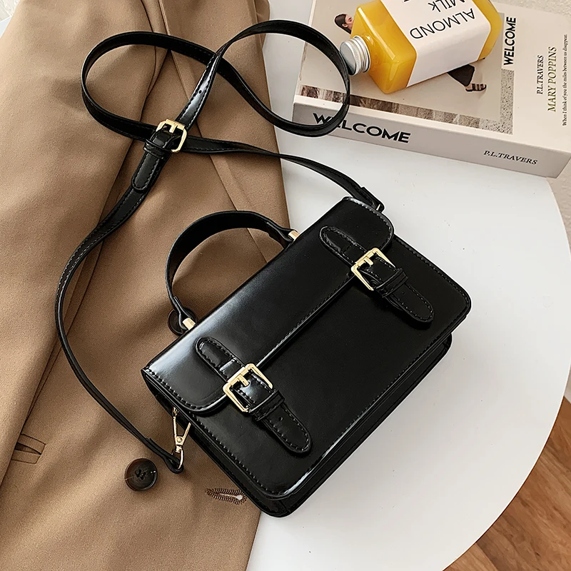 Винтажная квадратная сумка тоут модная новинка 2021 Высококачественная