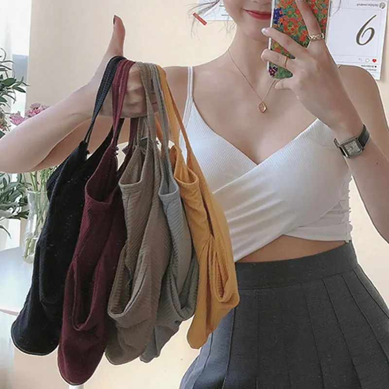 Бюстгальтер женский укороченный бесшовный цвет в ассортименте S M L XL XXL