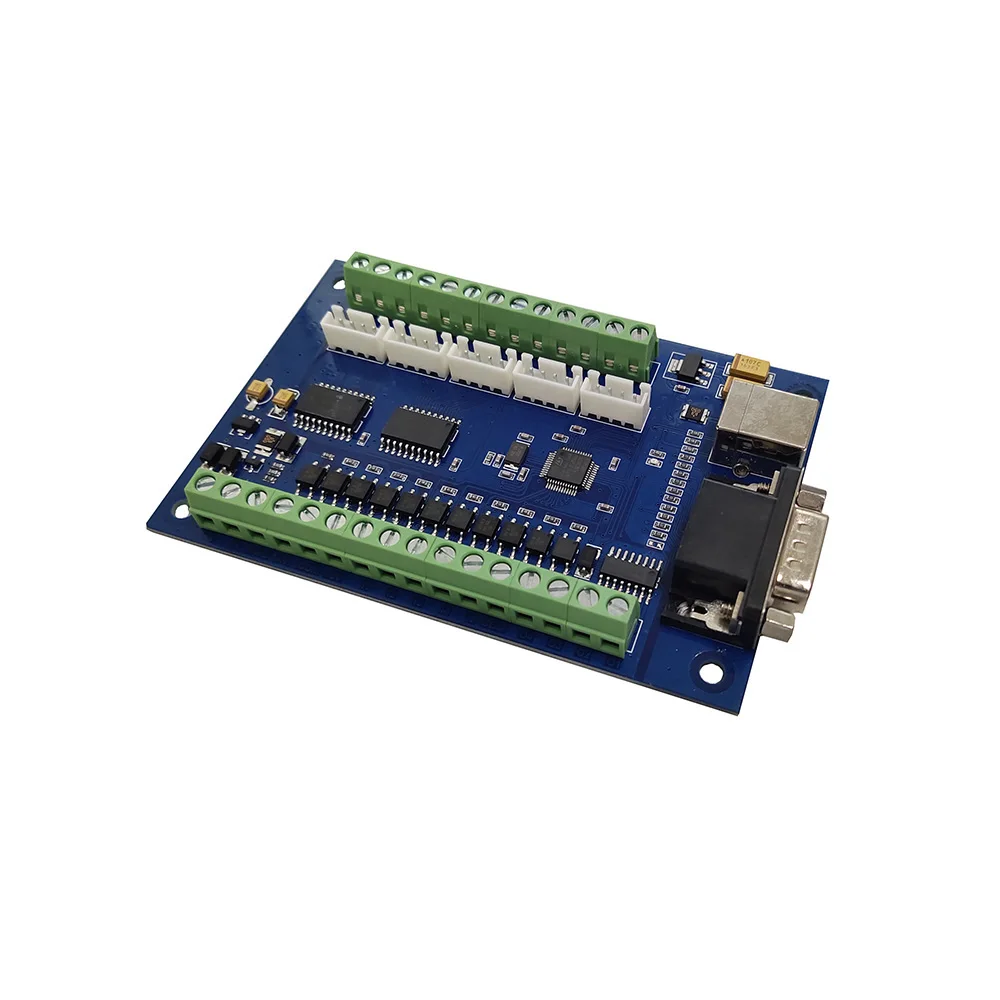

USB MACH3 5-axis CNC 100KHz smooth stepping motion control card branch board + 5PCS TB6600 4.5A stepping motor driver