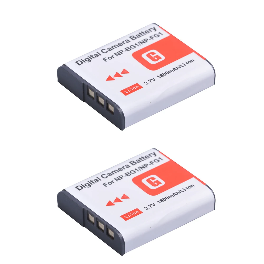 

NP-BG1 1800mAh NP-FG1/NP-BG1 Battery for Sony Cyber-Shot DSC-H7,DSC-H9,DSC-H10,DSC-H20,DSC-H50,DSC-H55
