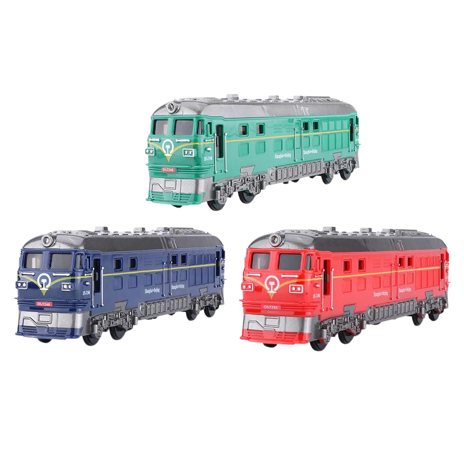 

1:87 Lcomotive Internal-combustion Railroad Scenery for Children Toys
