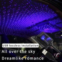 car roof star light interior led starry laser atmosphere blue projector usb auto decoration night home decor galaxy lights