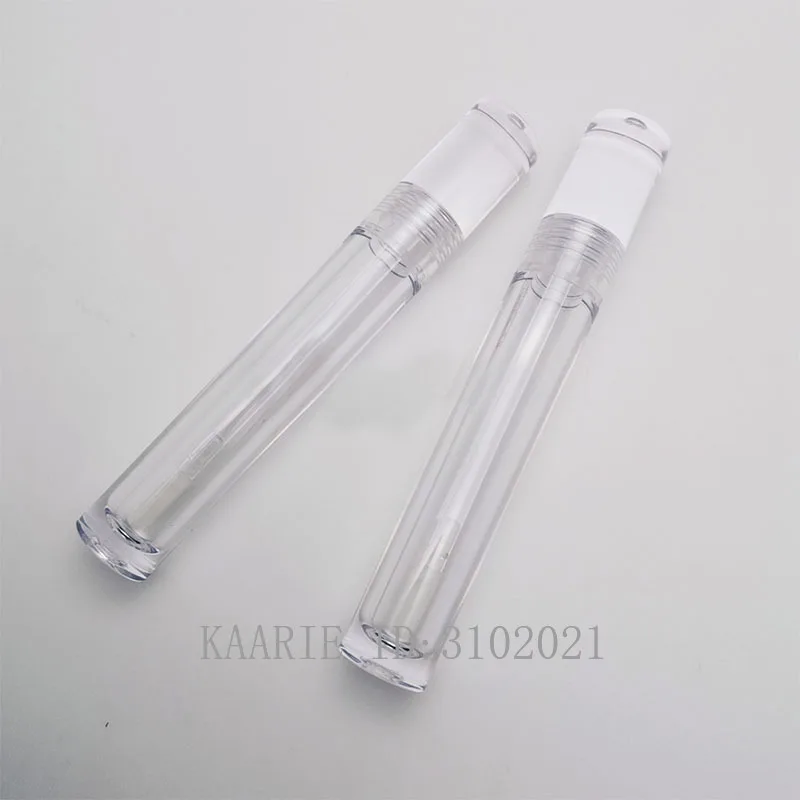 5 мл 25/50 шт. прозрачный тюбик для блеска губ упаковка пустой многоразовый с